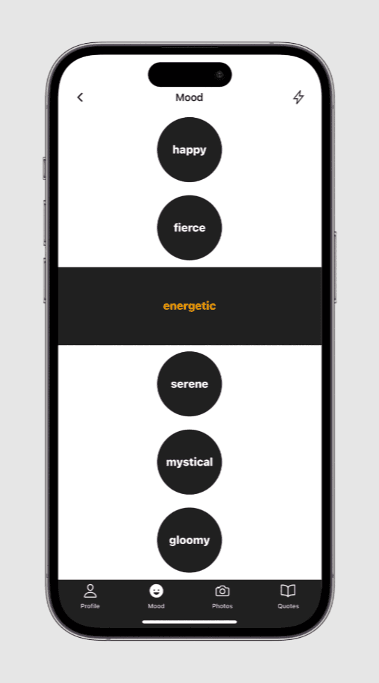 Mindfulness Mobile App screenshot