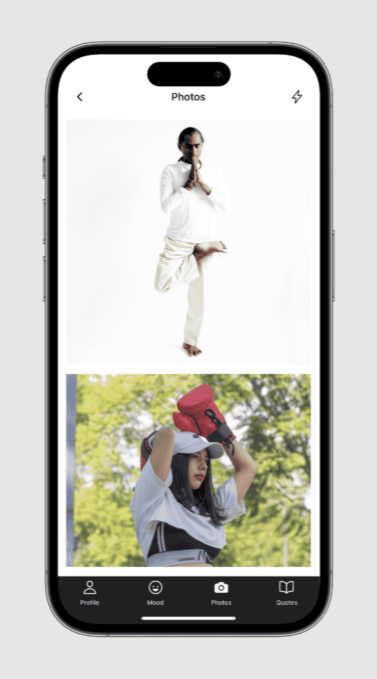 Mindfulness Mobile App screenshot
